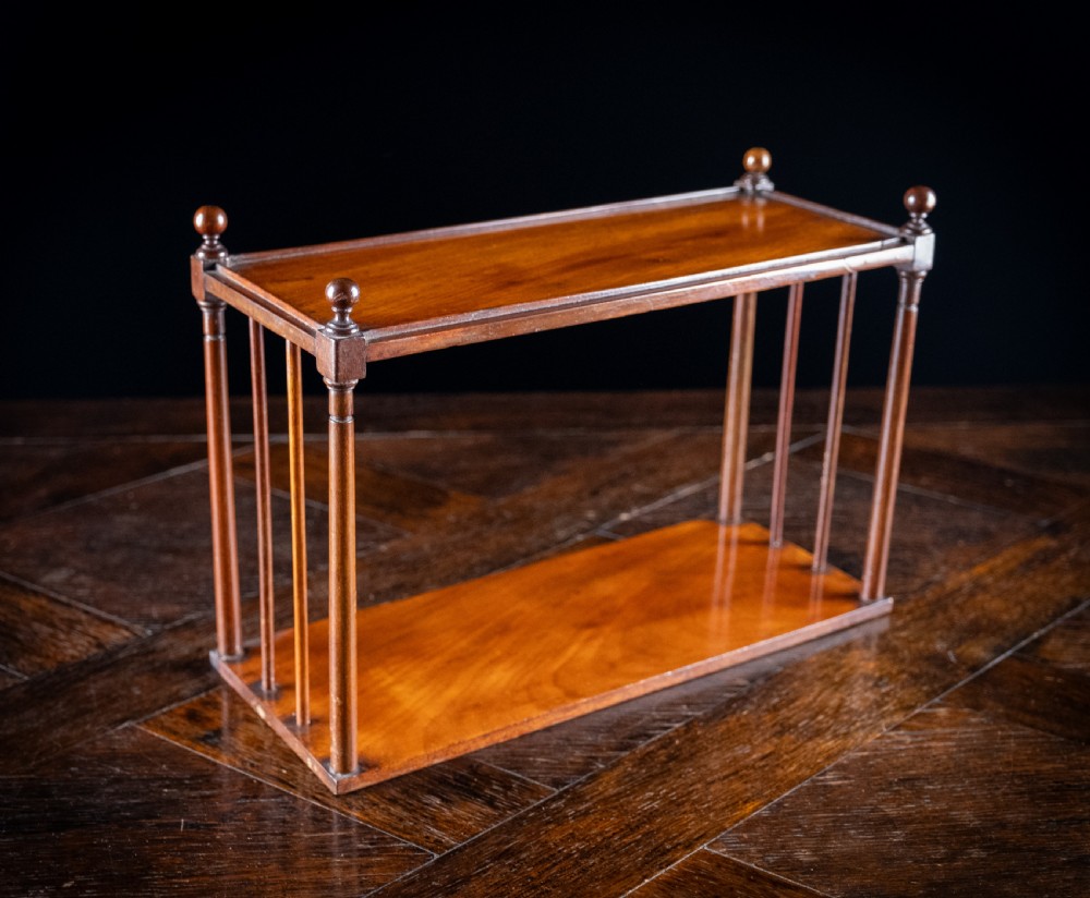 Regency Mahogany Book Tray View VI