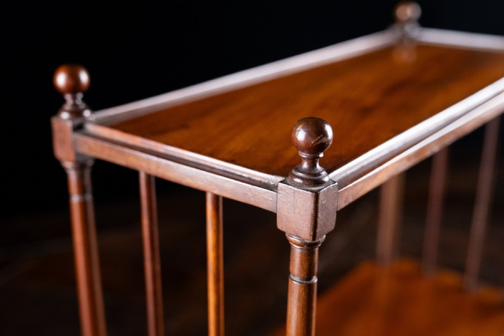 Regency Mahogany Book Tray View VII