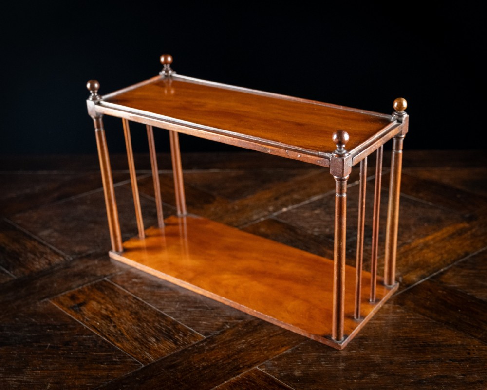 Regency Mahogany Book Tray View XI