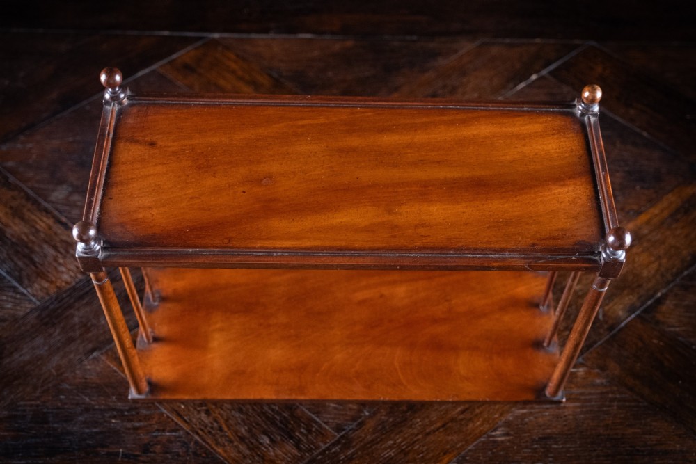 Regency Mahogany Book Tray View XII
