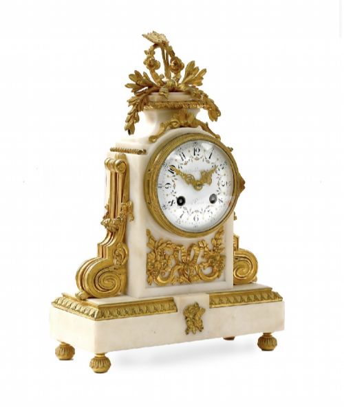 19TH CENTURY ANTIQUE FRENCH GILT BRONZE MARBLE MANTEL CLOCK GARNITURE C1890 - ADDITIONAL PHOTO 1