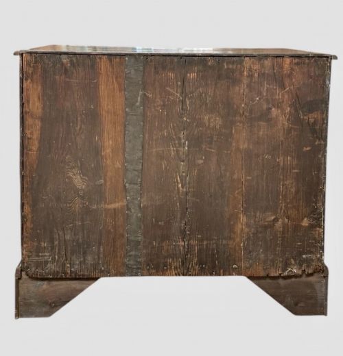 ANTIQUE GEORGIAN OAK CHEST OF DRAWERS 18TH CENTURY ENGLISH FURNITURE - ADDITIONAL PHOTO 4