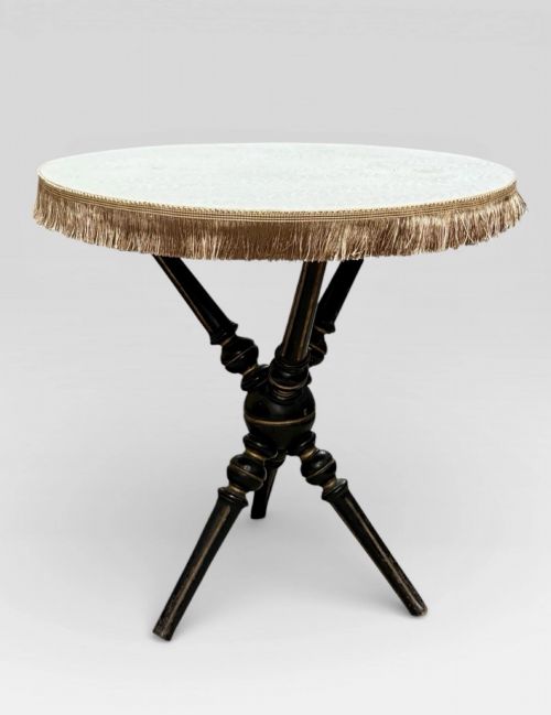 VICTORIAN AESTHETIC MOVEMENT GYPSY SIDE CARD TABLE ANTIQUE SMALL OCCASIONAL TAB