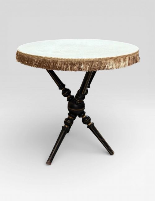 VICTORIAN AESTHETIC MOVEMENT GYPSY SIDE CARD TABLE ANTIQUE SMALL OCCASIONAL TAB - ADDITIONAL PHOTO 2