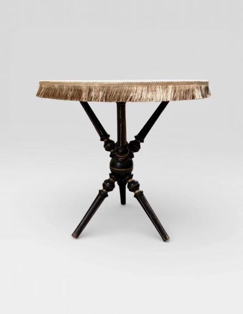 VICTORIAN AESTHETIC MOVEMENT GYPSY SIDE CARD TABLE ANTIQUE SMALL OCCASIONAL TAB - ADDITIONAL PHOTO 5