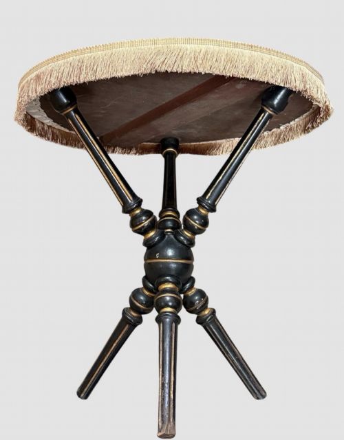VICTORIAN AESTHETIC MOVEMENT GYPSY SIDE CARD TABLE ANTIQUE SMALL OCCASIONAL TAB - ADDITIONAL PHOTO 6