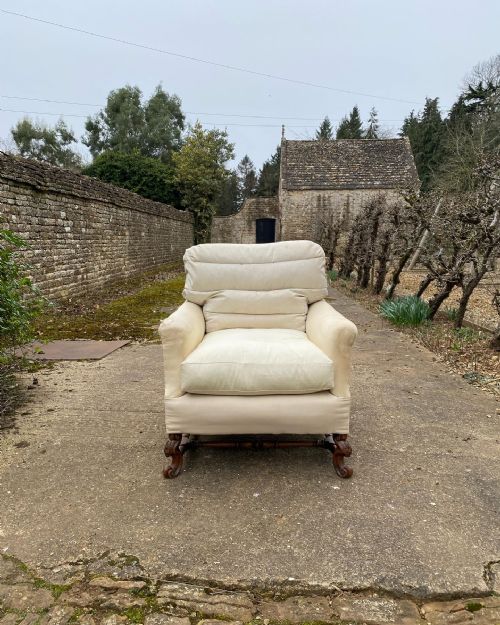 A HOWARD AND SONS INGLEBY ARMCHAIR - ADDITIONAL PHOTO 1
