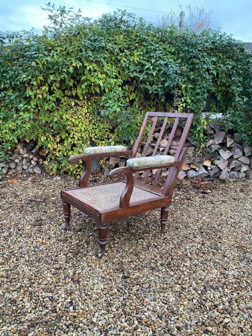 a william the iv campaign chair - CATEGORY: ANTIQUE CHAIRS - DATED REGENCY