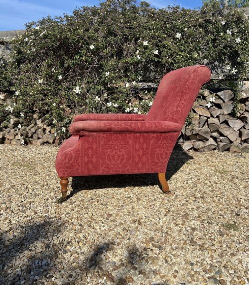 A HOWARD AND SONS WILLOUGHBY ARMCHAIR - ADDITIONAL PHOTO 1