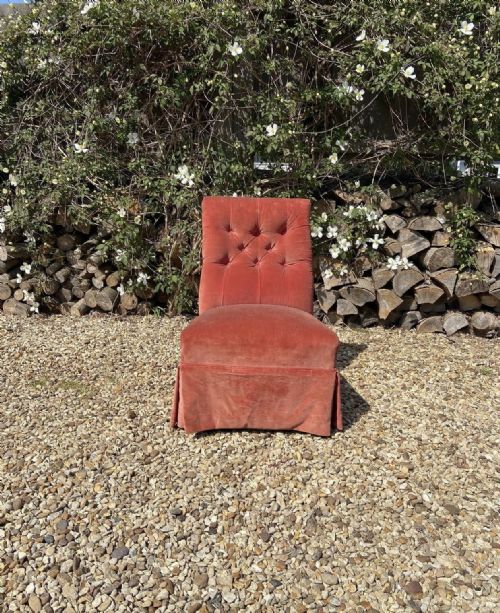 A CORNELIUS V SMITH SLIPPER CHAIR - ADDITIONAL PHOTO 1