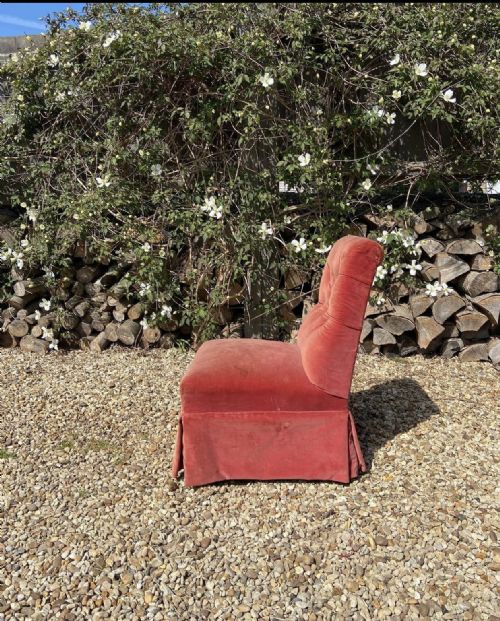 A CORNELIUS V SMITH SLIPPER CHAIR - ADDITIONAL PHOTO 2