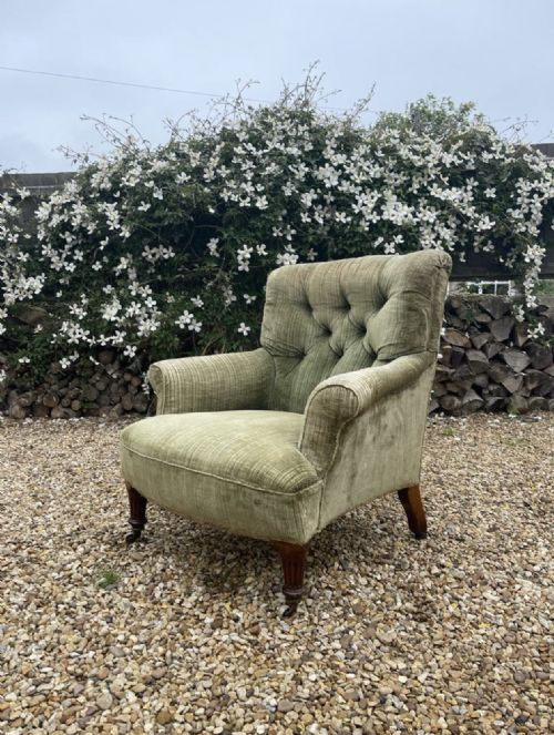 a gillows armchair - CATEGORY: ANTIQUE CHAIRS - DATED 19TH CENTURY