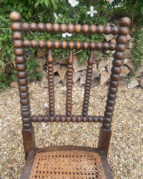 PAIR OF BOBBIN CHAIRS - ADDITIONAL PHOTO 5