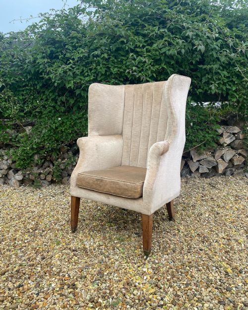 a georgian barrel back - CATEGORY: ANTIQUE CHAIRS - DATED GEORGIAN