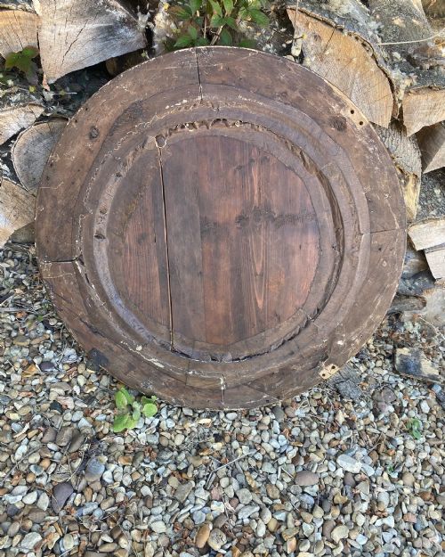 A GEORGIAN CONVEX MIRROR - ADDITIONAL PHOTO 3
