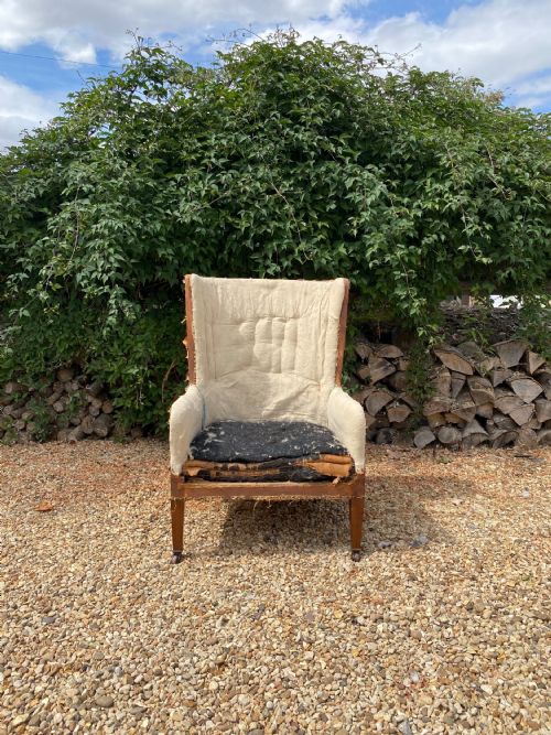 A 19TH CENTURY BARREL BACK - ADDITIONAL PHOTO 2