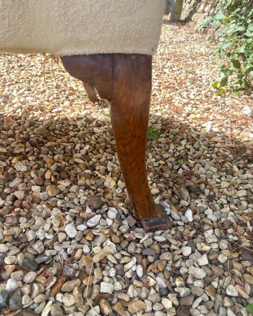 A CONTINENTAL WINGCHAIR - ADDITIONAL PHOTO 4