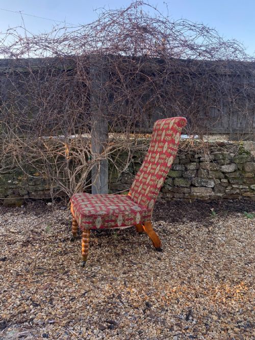 A BOBBIN SLIPPER CHAIR - ADDITIONAL PHOTO 2