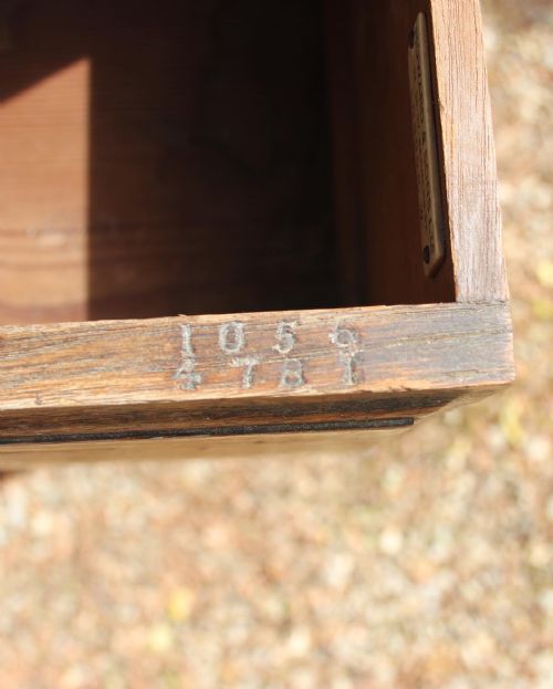 A HOWARD AND SONS OAK LINEN PRESS - ADDITIONAL PHOTO 5