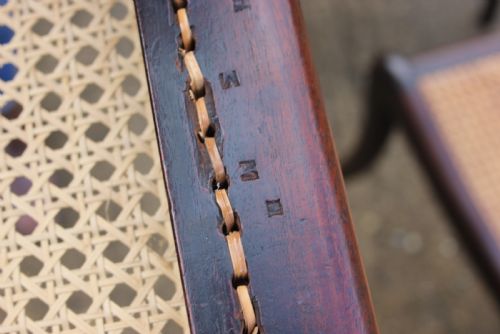 SET OF 4 REGENCY CHAIRS - ADDITIONAL PHOTO 6