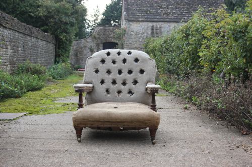 A DEEP OPEN ARMCHAIR ROBERTSONS COLMAN - ADDITIONAL PHOTO 4