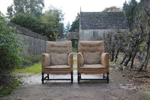 A PAIR OF BOBBIN ARMCHAIRS - ADDITIONAL PHOTO 5
