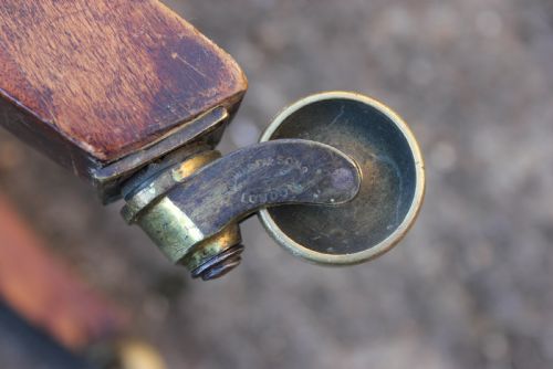 A HOWARD AND SONS WINGCHAIR - ADDITIONAL PHOTO 3
