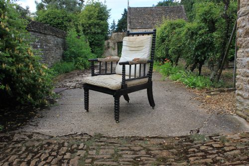 a early bobbin armchair - CATEGORY: ANTIQUE CHAIRS - DATED 19TH CENTURY