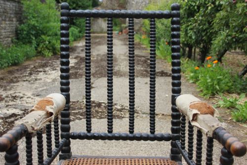 A EARLY BOBBIN ARMCHAIR - ADDITIONAL PHOTO 8