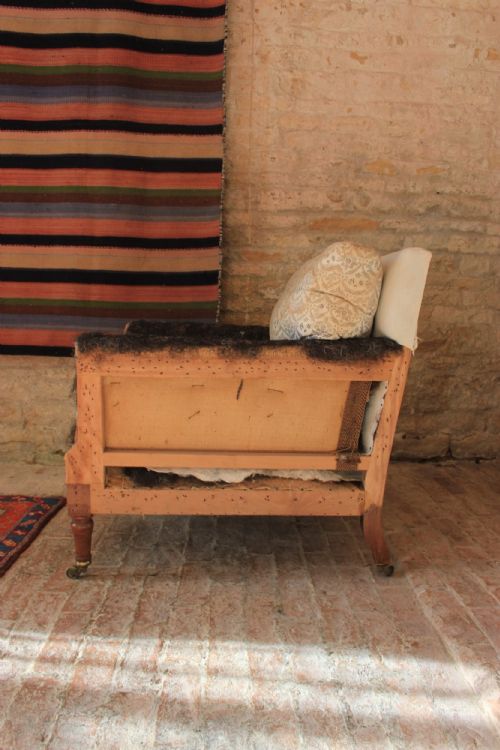 A HOWARD SONS INGLEBY ARMCHAIR - ADDITIONAL PHOTO 1
