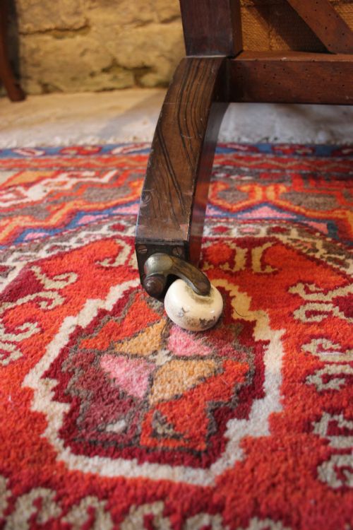 19TH CENTURY SIMULATED ROSEWOOD ARMCHAIR - ADDITIONAL PHOTO 4