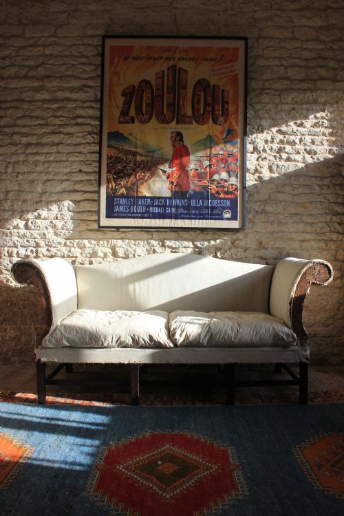 all original 18th century camelback sofa - CATEGORY: ANTIQUE SOFAS - DATED GEORGIAN