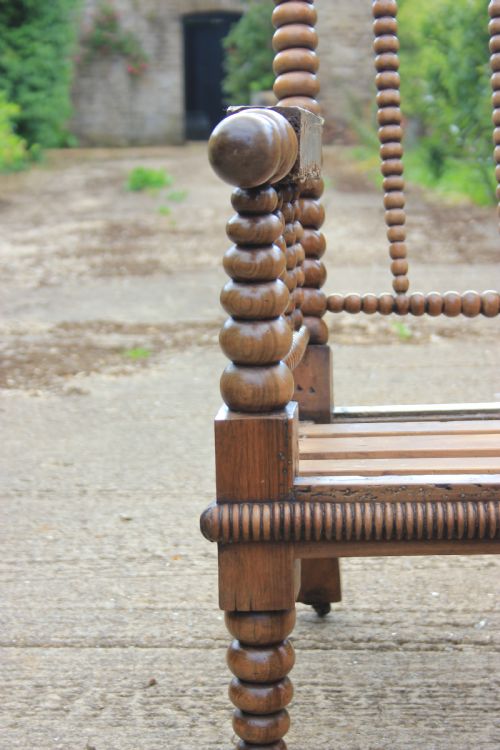 19TH CENTURY WALNUT BOBBIN ARMCHAIR - ADDITIONAL PHOTO 3