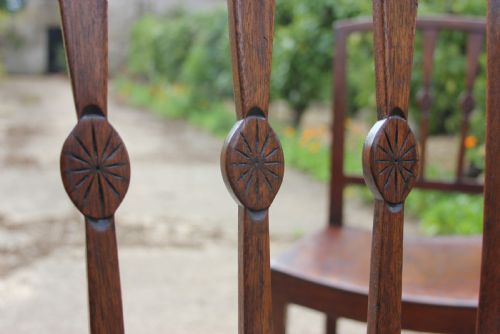 SET OF 4 DINING CHAIRS - ADDITIONAL PHOTO 6