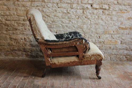 A HOWARD STYLE ARMCHAIR - ADDITIONAL PHOTO 1