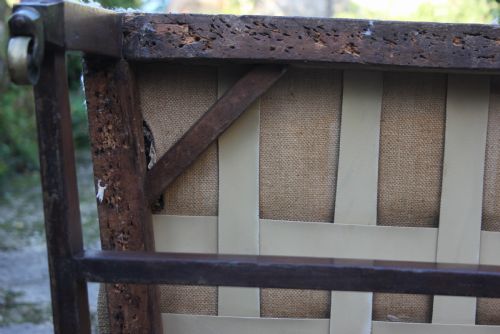 AN EARLY 18TH CENTURY WINGCHAIR - ADDITIONAL PHOTO 7