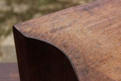 AN 18TH CENTURY DUTCH ELM CHEST OF DRAWERS - ADDITIONAL PHOTO 10