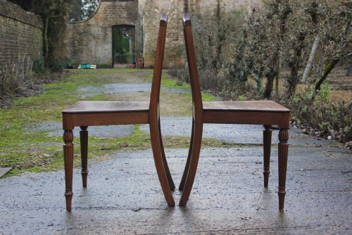 A PAIR OF HALL CHAIRS ATTRIBUTED TO GILLOWS - ADDITIONAL PHOTO 11