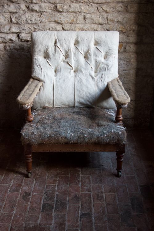 HOWARD AND SONS OPEN ARMCHAIR FROM RAGLEY - ADDITIONAL PHOTO 5