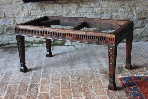 Rare, 18th Century Carved Foot-stool