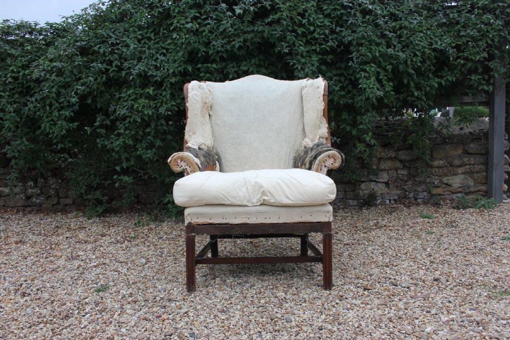 A Georgian wingchair  View III