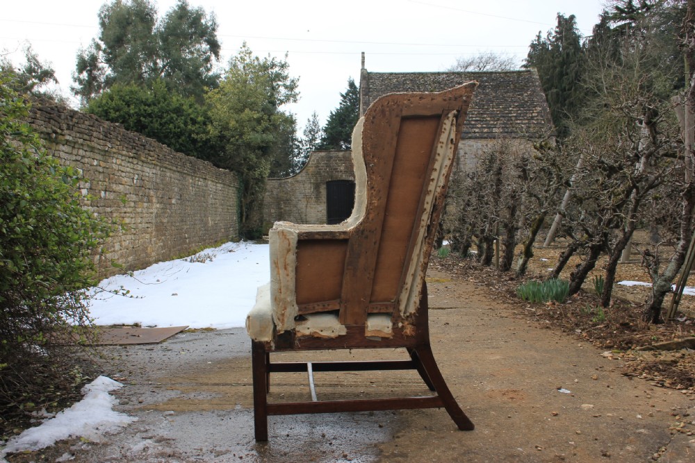 A 18th century wingchair View II