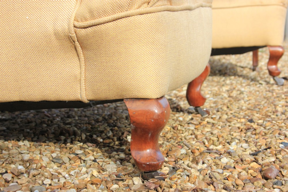 A pair of Edwardian armchairs View II
