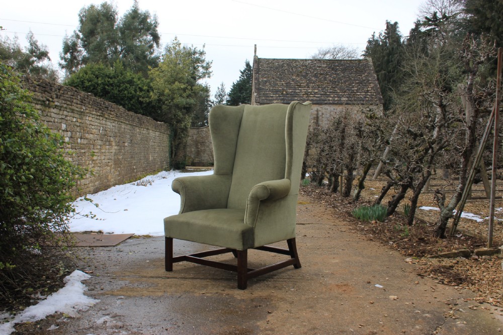 A 18th century wingchair
