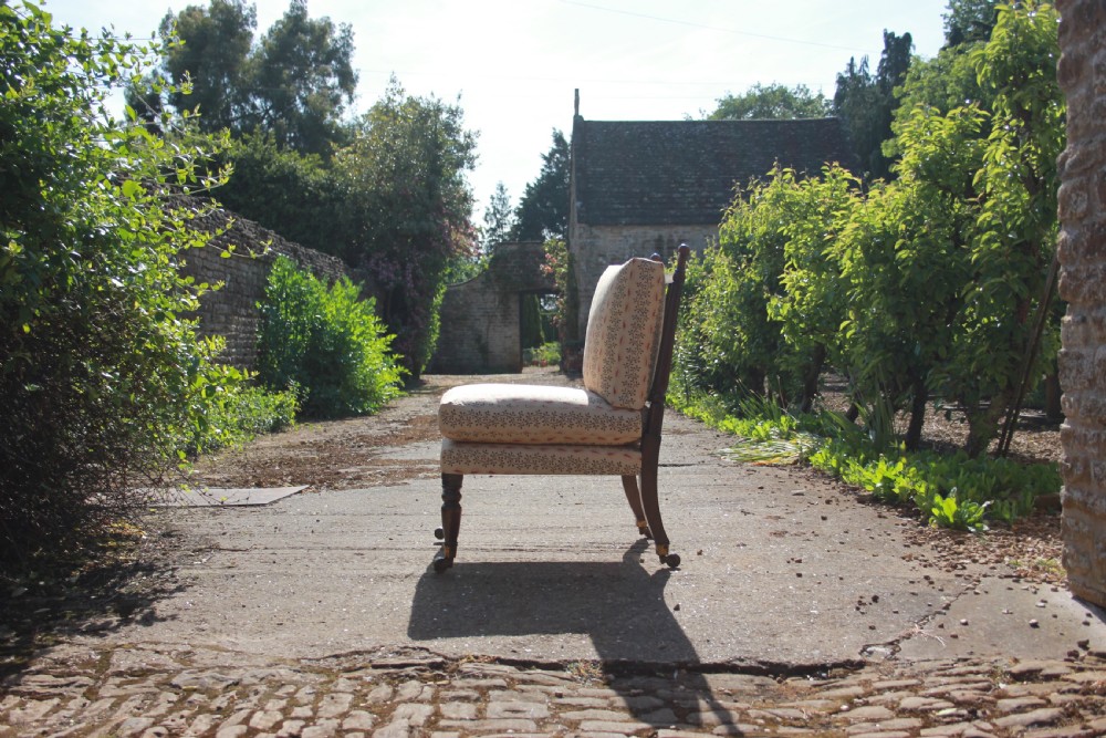 A Scottish Country house slipper chair  View III