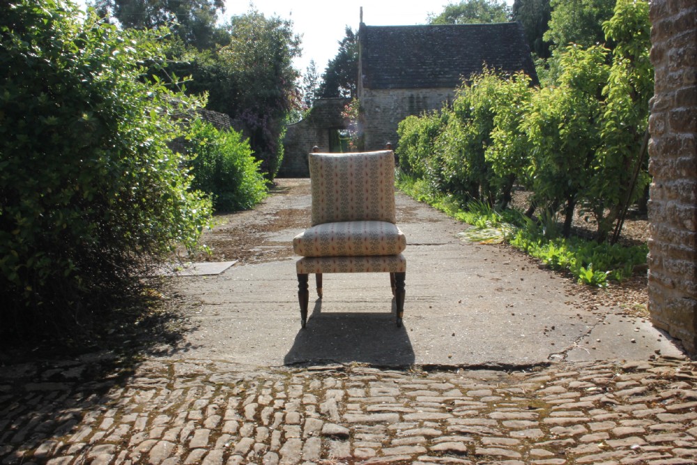 A Scottish Country house slipper chair  View IV