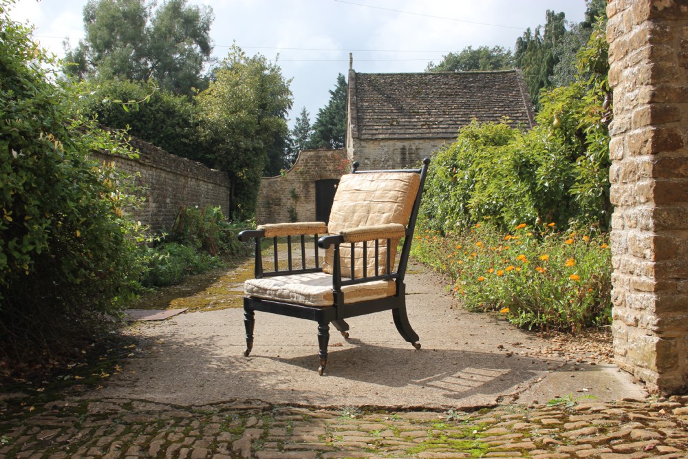 A Early 19th century turned armchair 