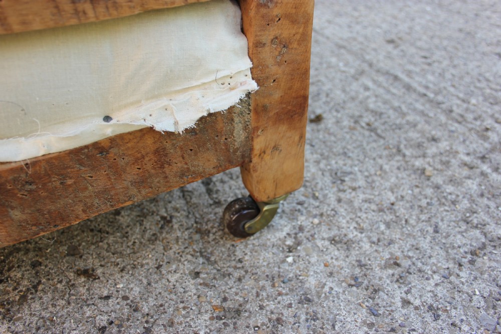 A Edwardian Howard style armchair  View V