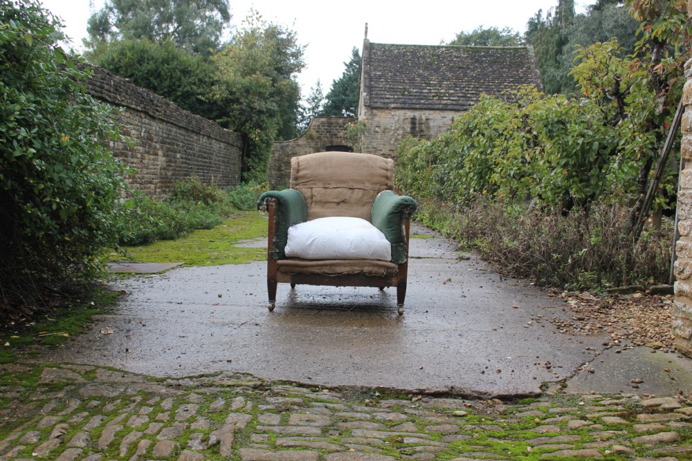 A deep seated armchair View II