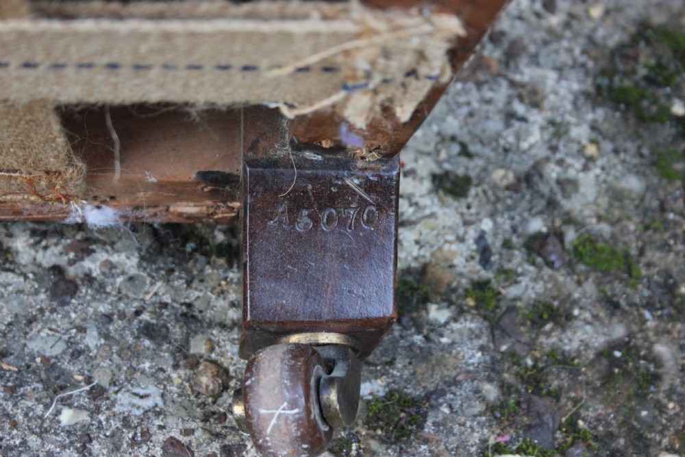 A 19th century scrolled-arm chair View III